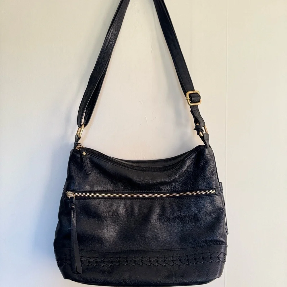 Great American leather works Black leather Purse